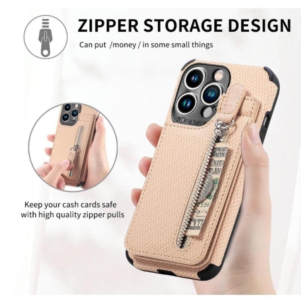 3-in-1 Phone Case In Beige - Picture 7 of 11
